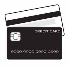信贷卡图标信贷卡平单图标