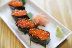 伊库拉寿司伊库拉海藻日本食物