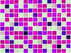 马赛克墙瓷砖紫色的粉红色的语气颜色特写镜头