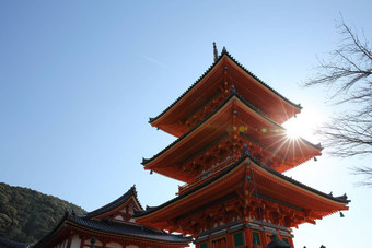 清水寺庙《京都议定书》日本