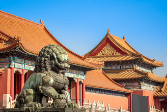 中国人《卫报》狮子石狮雕像ming王朝时代