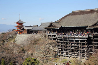 清水寺庙《京都议定书》日本