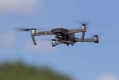 无人机直升飞机飞行数字相机