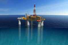 石油平台海洋提取燃料资源插图