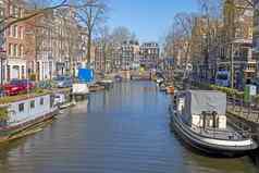 城市风景优美的阿姆斯特丹荷兰