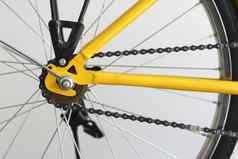 自行车链链轮系统自行车链