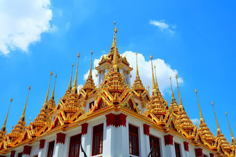 风景罗哈普拉萨特寺庙具有里程碑<strong>意义</strong>的曼谷泰国
