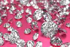奢侈品钻石粉红色的背景