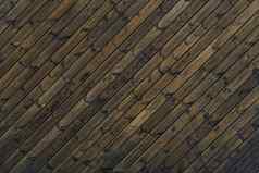 木纹理背景黑暗棕色（的）颜色学位纹理木木板斜角对角背景棕色（的）木木板