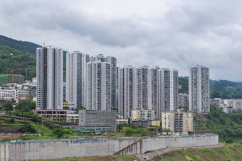 美丽的视图国家一边五龙重庆中国