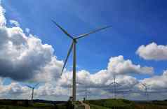 生态权力风涡轮机权力生成电