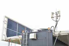 太阳能权力太阳能细胞电话天线