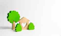 房子心木数据树灌木概念爱巢收购负担得起的住房抵押贷款贷款住宿年轻的家庭浪漫的礼物