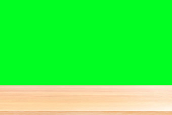 木<strong>地板绿色</strong>屏幕背景木表格董事会空前面孤立的<strong>绿色</strong>屏幕木板材空白<strong>绿色</strong>屏幕的角度来看棕色（的）木表格模拟显示产品