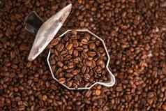 咖啡豆子摩卡能咖啡豆子背景