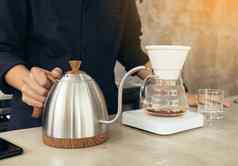 咖啡师酝酿咖啡方法对于滴咖啡