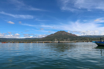 巴图尔火山<strong>巴厘岛</strong>岛印尼活跃的印尼火山巴图尔热带岛巴图尔湖火山中央山<strong>巴厘岛</strong>金塔马尼村印尼