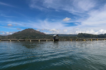 巴图尔火山<strong>巴厘岛</strong>岛印尼活跃的印尼火山巴图尔热带岛巴图尔湖火山中央山<strong>巴厘岛</strong>金塔马尼村印尼