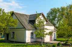 典型的乌克兰古董房子