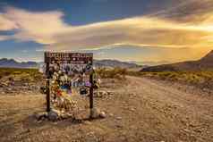 烧水壶结死亡谷国家公园加州