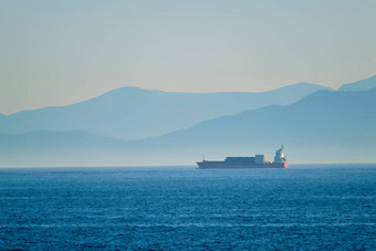 货物船船爱琴海海