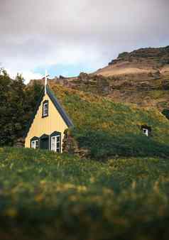 的地盘教堂冰岛村法院冰岛