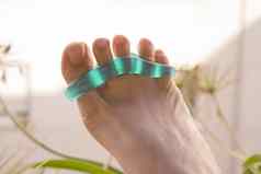 脚女人硅胶假肢单独的脚趾