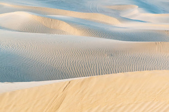 美丽的沙子沙丘塔尔沙漠