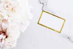 迷人的业务卡邀请模型花束牡丹花婚礼事件品牌