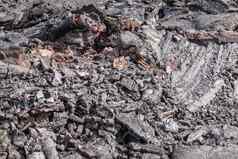 破碎的管基拉韦厄火山熔岩leilani房地产夏威夷