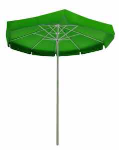 大海滩伞绿色