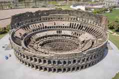 里米尼罗马圆形大剧场模型