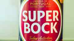 玻璃瓶超级博克啤酒福姆葡萄牙
