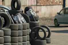 车轮胎轮子铺设街出售工业区域