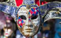 集团古董威尼斯狂欢节面具威尼斯面具大