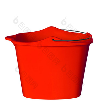 <strong>塑料桶</strong>红色的