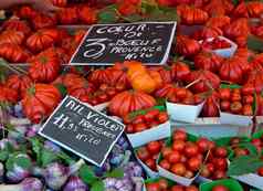 西红柿大蒜法国农村市场