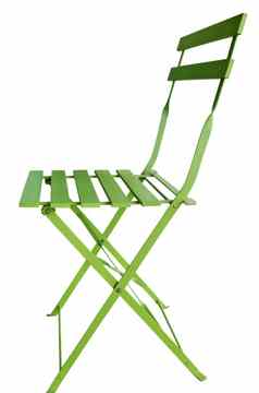 折叠椅子绿色