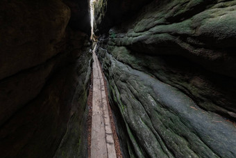 <strong>桌子山</strong>国家公园路径岩石迷宫徒步旅行