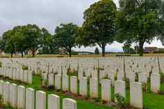 第一次世界大战墓地longueval