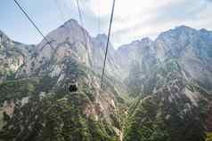 中国华山山北索道