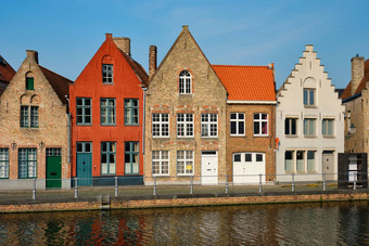 运河房子使用布鲁日比利时