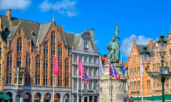 市场广场使用比利时