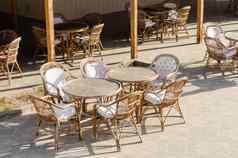 木椅子轮表空酒店咖啡馆埃及