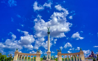 年纪念碑布达佩斯匈牙利