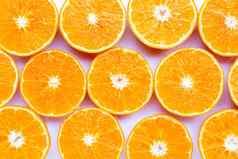 新鲜的橙色水果背景