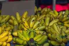 香蕉出售街食物市场