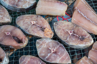 咸鱼干鱼市场