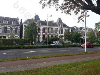视图埃德-瓦赫宁根<strong>美丽</strong>的城市荷兰重要的大学<strong>校园</strong>