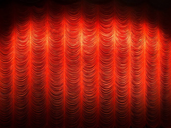 关注的焦点红色的层<strong>窗帘窗帘</strong>背景剧院